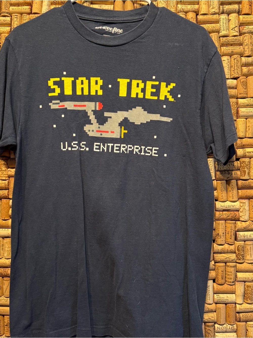 Star Trek U.S.S. Enterprise Graphic Tee - Navy Blue